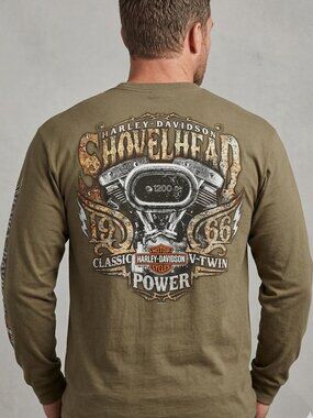 Genuine Harley Davidson V-Twin Long sleeve shirt 3XL